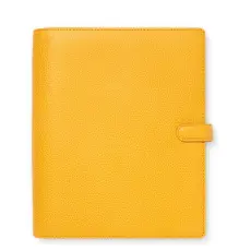 Filofax Finsbury A5 Mustard