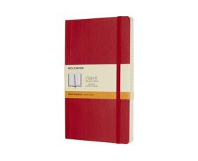 Moleskine Notebook Large Soft Cover - Röd - Linjerad