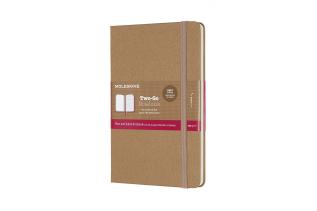 Moleskine Moleskine Two Go Notebook M Lapis Kraft Brown - Kalenderkungen.se