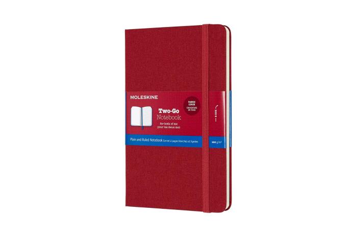 Moleskine Moleskine Two Go Notebook M Cranberry Red - Kalenderkungen.se