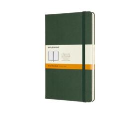 Moleskine Moleskine Classic Hard Large Ruled Notebook Myrtle Green - Kalenderkungen.se