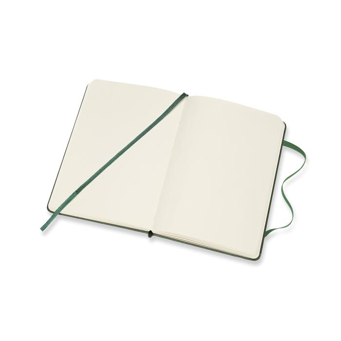 Moleskine Moleskine Classic Hard Pocket Plain Notebook Myrtle Green - Kalenderkungen.se