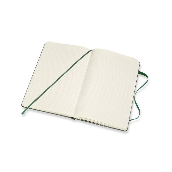 Moleskine Moleskine Classic Hard Large Ruled Notebook Myrtle Green - Kalenderkungen.se