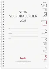 Stor Veckokalender refill 2025