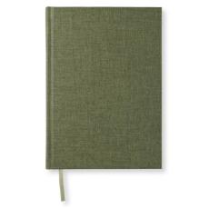 Olinjerad Blank Book A5 - 128 sidor Khaki Green