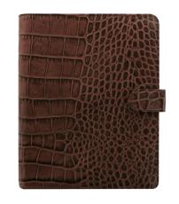 Filofax Classic Croc A5 Chestnut