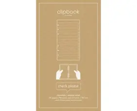 Clipbook personal refill check 