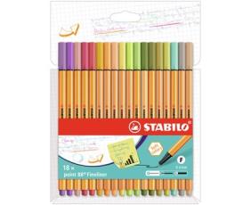 Stabilo 88 18-pack trend