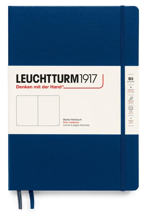 Leuchtturm Notebook B5 Hard 219s Navy