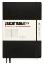 Leuchtturm Notebook B5 Hard 219s Black Ruled