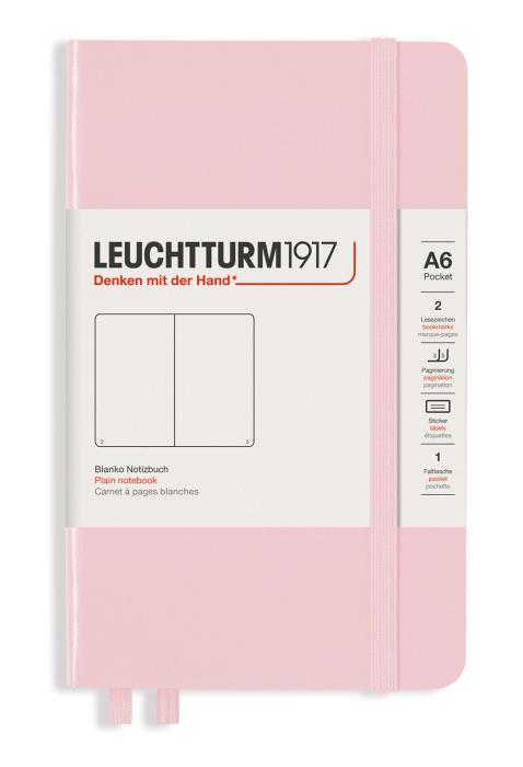 Leuchtturm A6 hard 185s Powder olinjerad