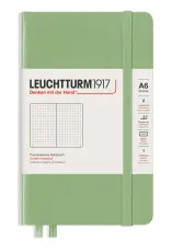 Leuchtturm A6 hard 185s Sage Dotted 