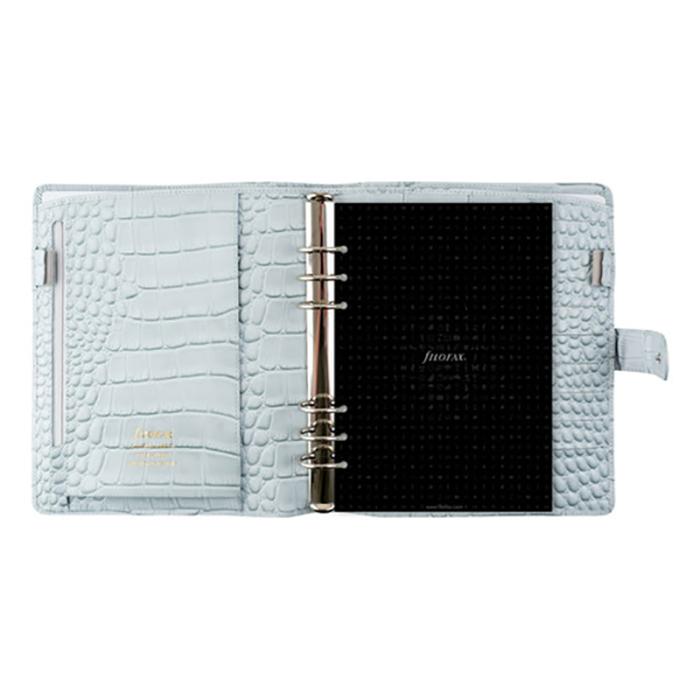 Filofax Classic Croc A5 Silver