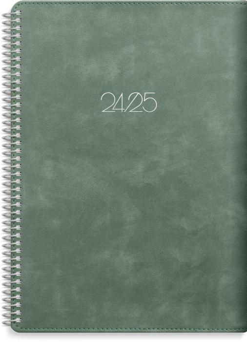 Kalender Study A5 Twist blå 2024-2025