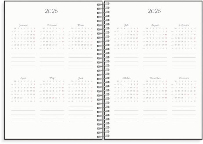 Kalender 2025 Plan & BuJo