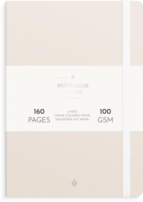 Notebook Deluxe A5 Beige