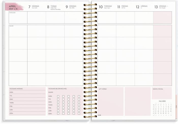 Kalender 2025 Life Organizer Family Planner