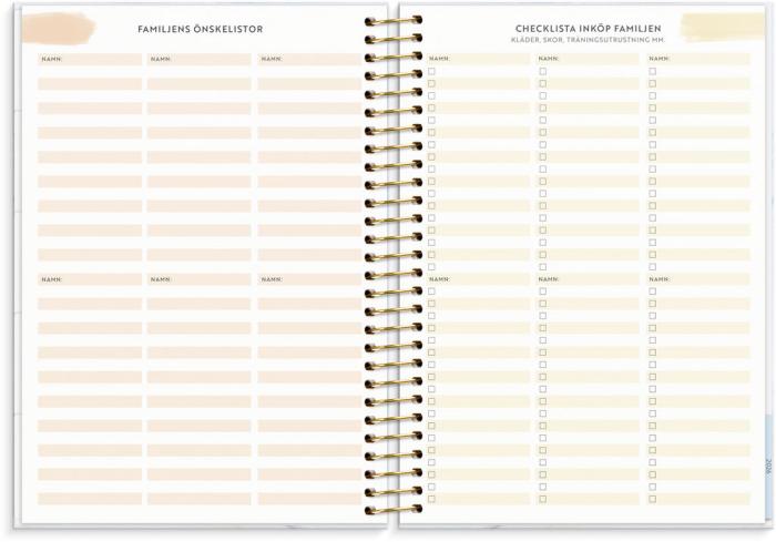 Kalender 2025 Life Organizer Family Planner