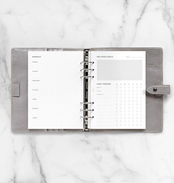 Filofax Wellness Trackers A5 Refill