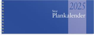 Kalender 2025 Stor Plankalender spiralbunden