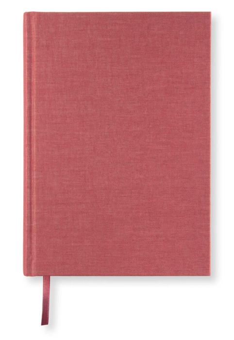 Olinjerad Blank Book A5 256 sidor Red Twist