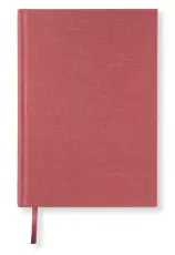 Olinjerad Blank Book A5 256 sidor Red Twist