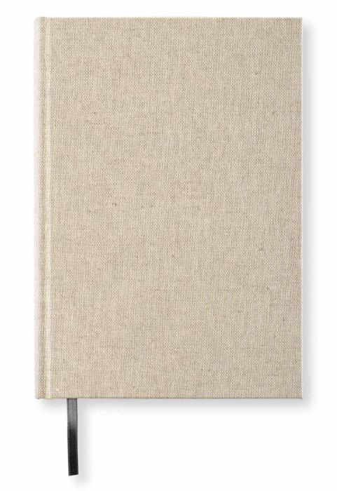 Linjerad Notebook A5 128 sidor Rough Linen