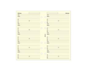 Filofax Personal Adresses beige 24-pack