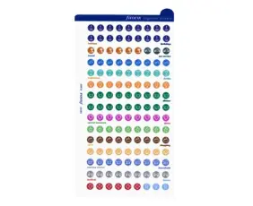 Filofax Personal/A5 stickers symboler 