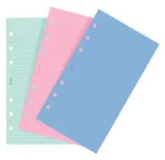 Filofax personal linjerade blad fashion