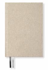 A5 Notebook Textil dotted Rough Linen