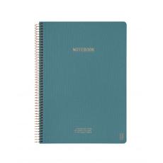 Premium Notebook A4 Steel Blue