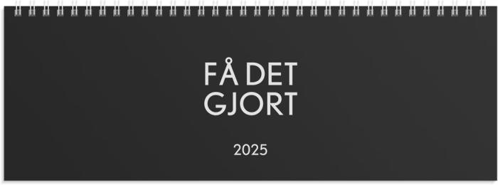 Bordsalmanackan Få det gjort 2025