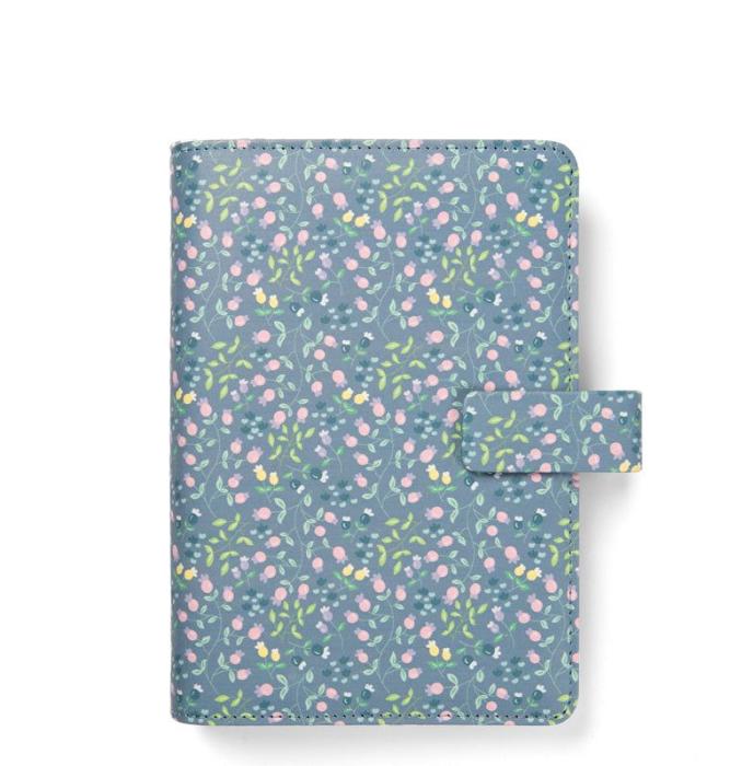 Filofax Personal Meadow blå