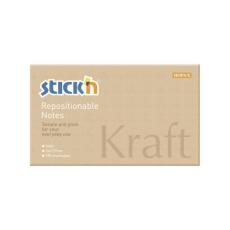 Notisblock 76x127mm 100 Blad Kraftpapper