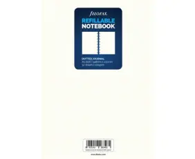 Extrablad dotted till Filofax Notebook A5 