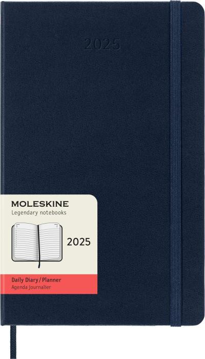 Moleskine Daily Sapphire Blue Hard Large 2025