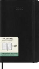 Moleskine Horizontal Weekly Black Soft Large 2025