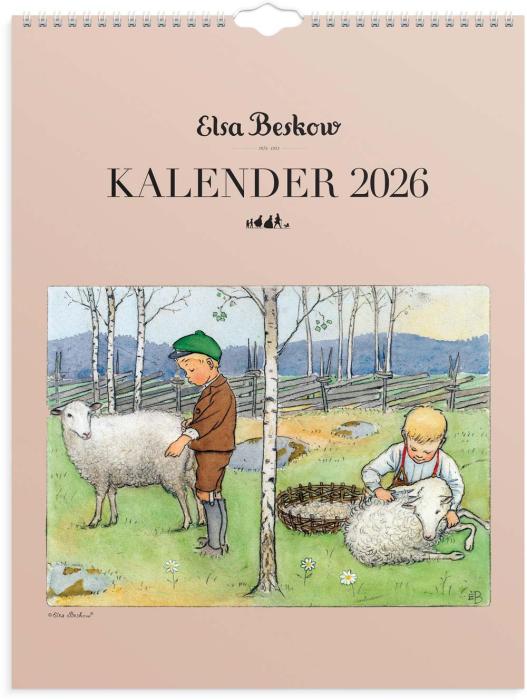 Väggkalender Elsa Beskow 2026