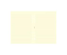 Filofax A5 linjerade blad beige