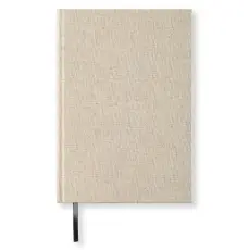 Olinjerad Blank Book A5 256 sidor Rough Linen