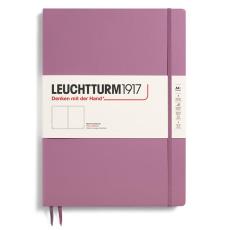 Leuchtturm Notebook A4 Slim Hard 123s Dusty Rose olinjerad