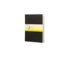 Moleskine Cahier XL olin Svart