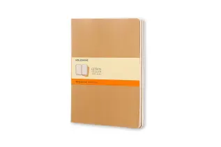 Moleskine Cahier Journal X-Large Ruled - Kraft 