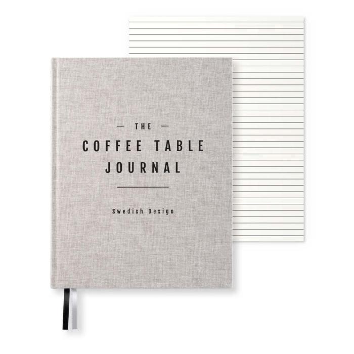 Coffe Table Journal Clean Nature