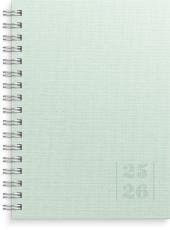 Kalender Senator A6 Textile grön 2025-2026