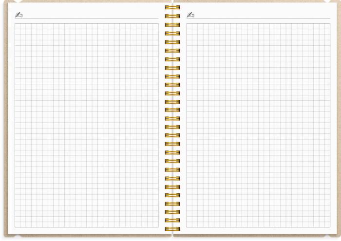 Kalender Study A5 Story Rand 2025-2026