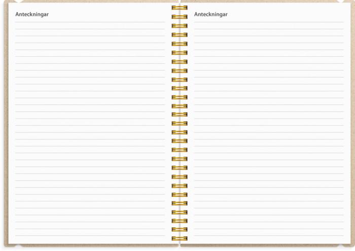 Kalender Study A5 Story Rand 2025-2026