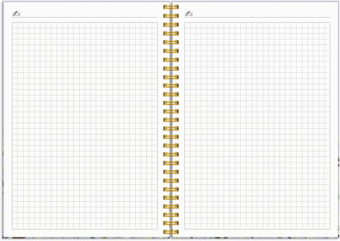 Kalender Study A5 Story Äng 2025-2026