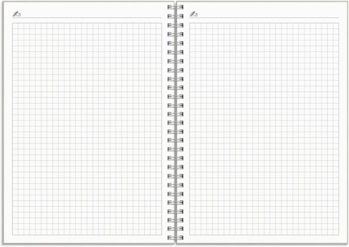 Kalender Study A5 Story Blomma 2025-2026